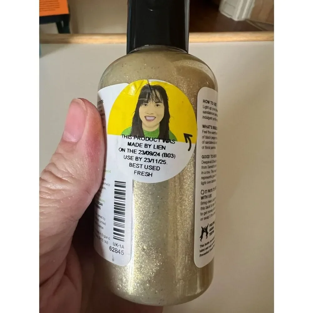 Lush Sparkling Light Shower Gel -3.3 oz NO SEAL ON UK PRODUCTS Brand New